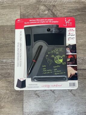 Jot 8.5 Black eWriter with Executive Stylus & Folio Cover ✨ new in package